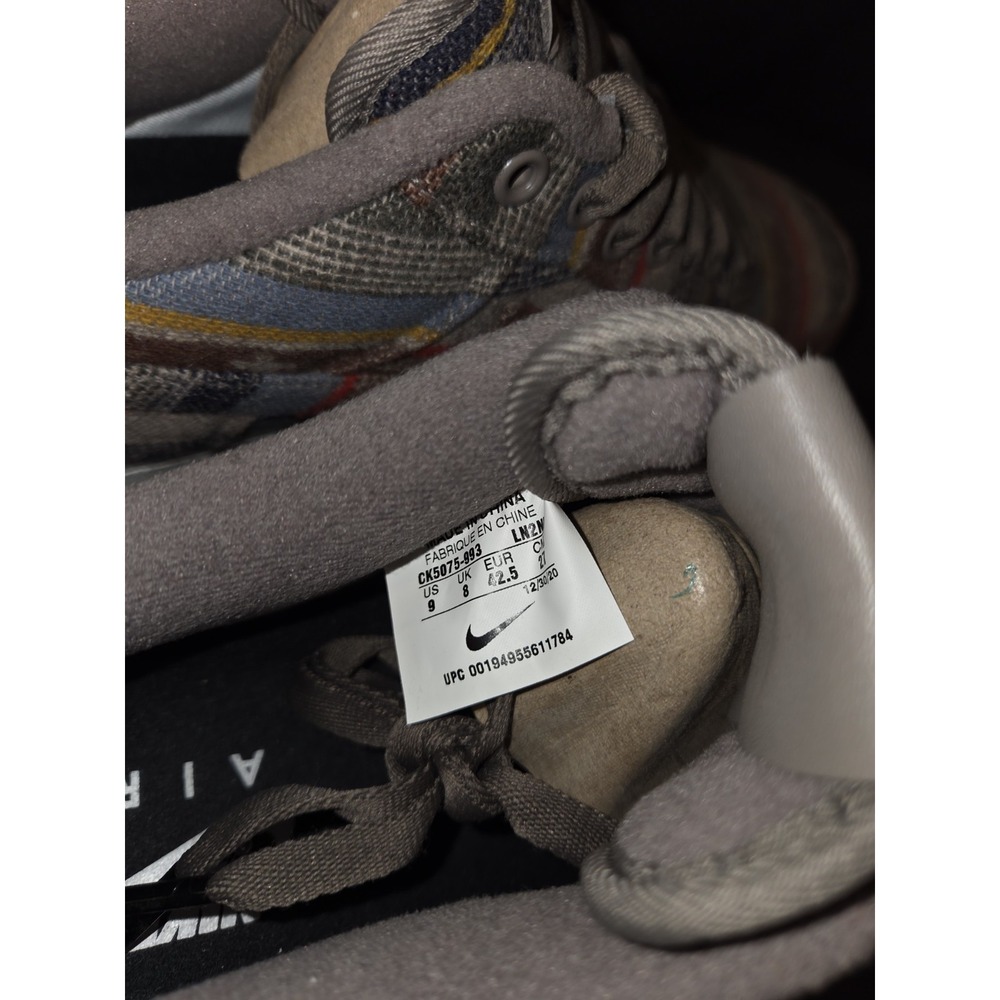 Nike Air Force 1 (low) x Pendleton Brown 2020 Mens 9 Pendelton Wool RARE! - Picture 11 of 14